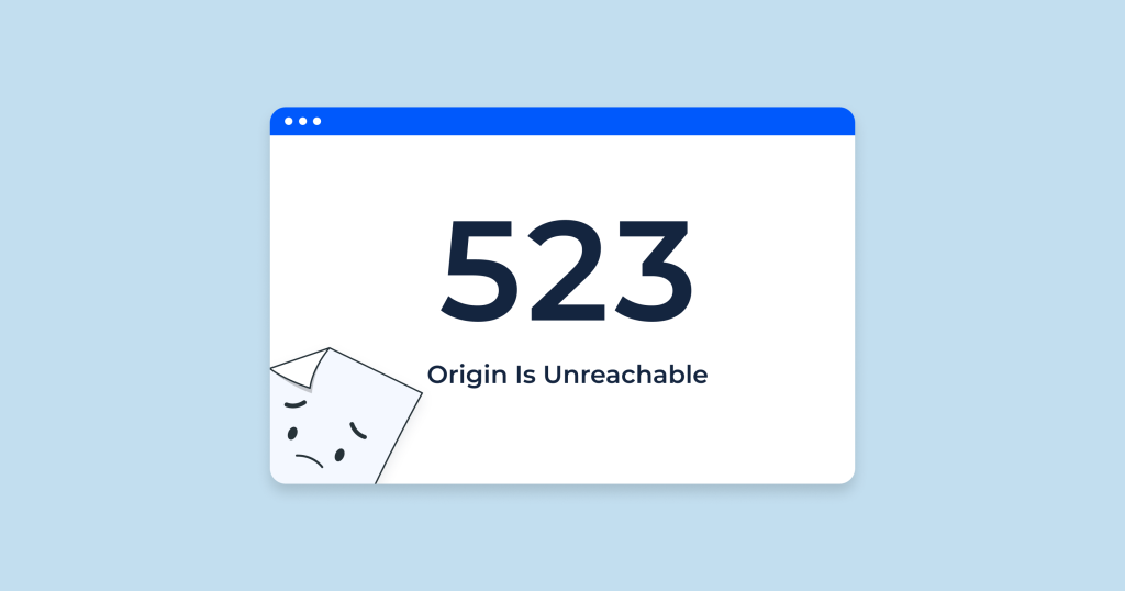خطای 523